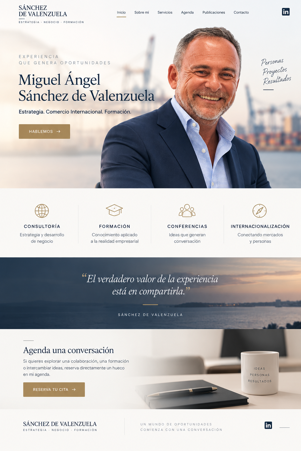 Miguel Ángel Sánchez Valenzuela en Foro ICEX